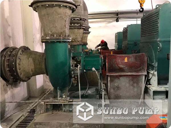 FGD Pump working in Malaysia Power Plant